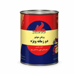 روغن موتور دو زمانه پارس 1 لیتری